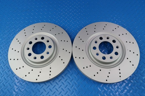 Alfa Romeo Giulia front brake pads & drilled rotors TopEuro #11331 - Foto 3 di 8