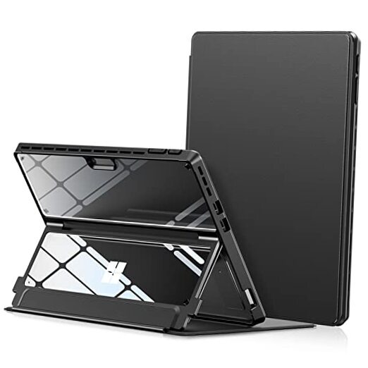 Microsoft Surface Pro 11/10/9 Case, Military-Grade Drop Protection High Black