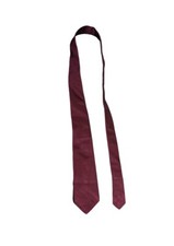 Brooks Brothers Red  Tint Of Black Kids High Quality 50inch Classic Tie