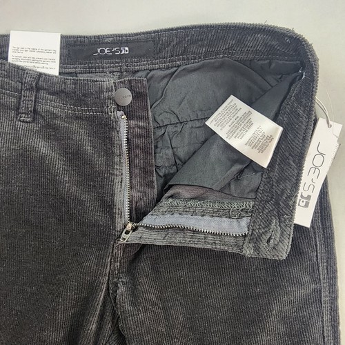 Joe's corduroy pants womens 16 W29 L29 brixton straight narrow grey stretch $198 - Picture 5 of 9