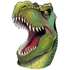 Dinosaur 34" Head Cutout Dinosaur Birthday Party Wall Decoration