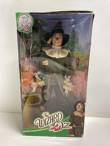 Mattel Barbie Sammler Pink Label 75. Jahrestag Der Zauberer von Oz Vogelscheuche