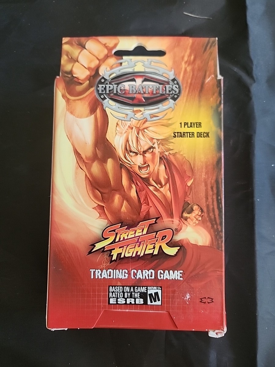 Epic Battles Street Fighter TCG 60 Card Starter Pack | eBay