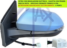 SPECCHIO SPECCHIETTO RETROVISORE ELETTRICO SX PER TOYOTA YARIS DAL 2020 IN POI