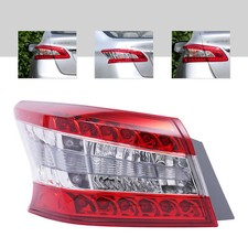 For 2013 2014 2015 Nissan Sentra Left Driver Side LED Tail Light Rear Brake Lamp