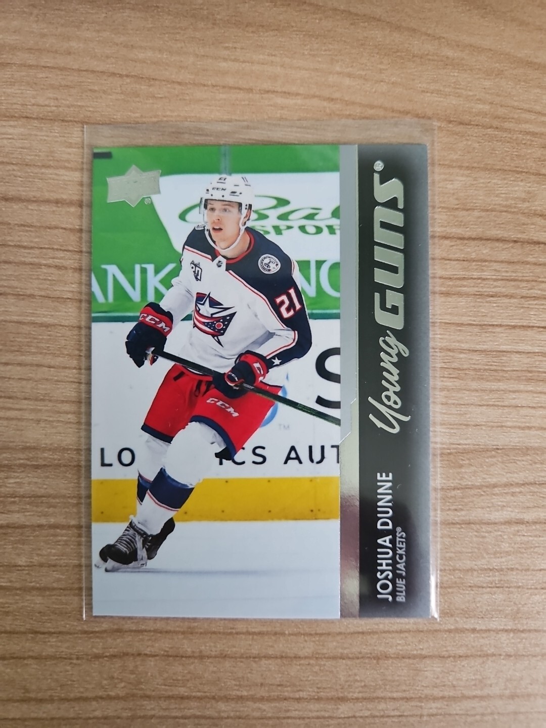 2021-22 Upper Deck Young Guns #218 Joshua Dunne RC