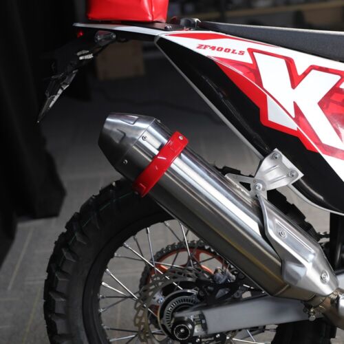 For KOVE 450 Rally 2023-2024 Motorcycle Exhaust Protector Cover Guards Anti-Hot - Picture 15 of 20