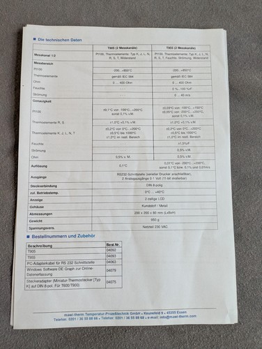 Labormesstechnik Labor / Messtechnik / DOSTMANN / DOSTMANN T900 Serie - Bild 7 von 9