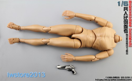 1/6 Scale Plastic Rifle Gun Weapon Model For 12'' Male Soldier Action Figure Toy - 第 201/347 張圖片