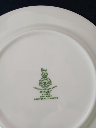 Royal Doulton. Minuet. H5026. Dinner Set Replacement Pieces. Made In England - Picture 13 of 32