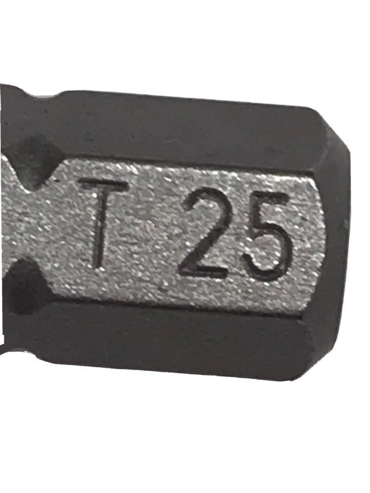T25 Wiha Brand Torx Bit 1/4 Inch Drive 2 Pack - Image 4 of 4