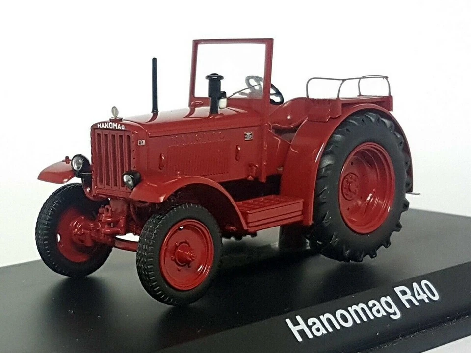 Schuco 1/43 Scale - 02782 Hanomag R40 Dark Red Diecast Model Farm Tractor - Image 3 of 4