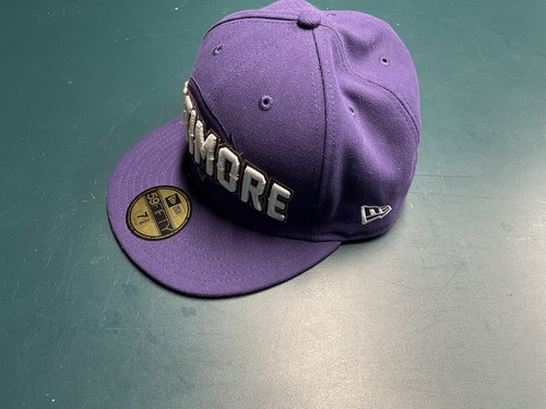 Baltimore Ravens NFL New Era 59Fifty Fitted Hat NWOT Size 7 3/8 - Picture 2 of 6