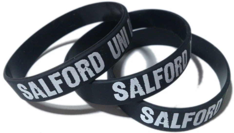 Maßgeschneiderte bedruckte Silikonarmbänder x 100 Stck. + 100 kostenlos! (Personalisiertes Design) - Bild 2 von 4