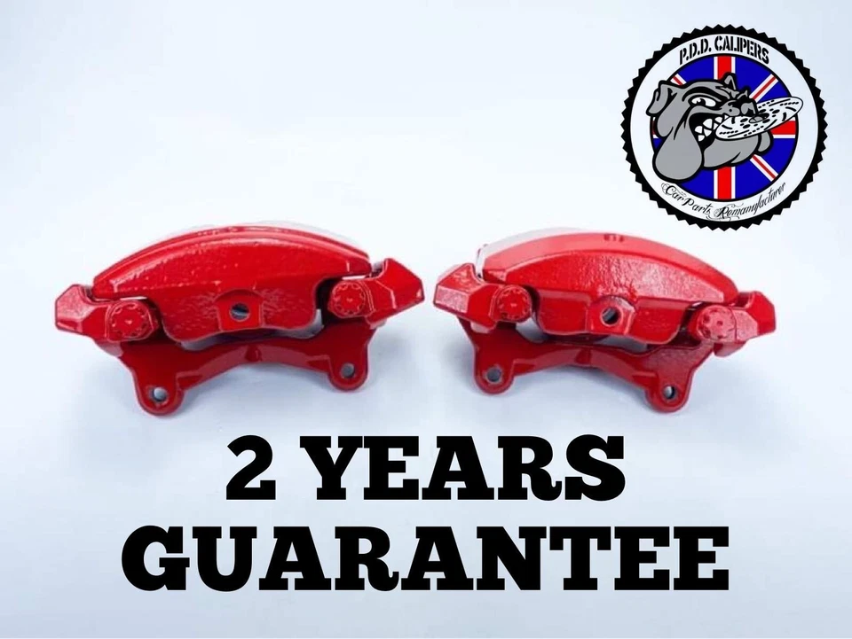 ORIGINAL AUDI Q5 JUEGO COMPLETO DE PINZAS DE FRENO 345/330MM 09-17 ROJO Foto 3 de 4