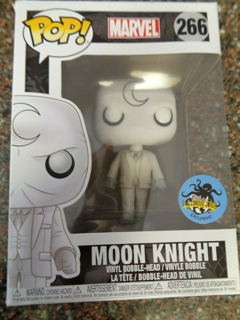 Funko Pop! Moon Knight 266 Marvel Figure LA Comic Con Exclusive NEW 889698213783 | eBay