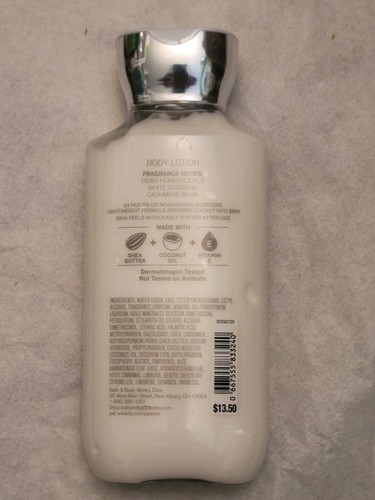 Lot of 2 BATH & BODY WORKS FRESH GARDENIA BODY LOTION SHEA +VITAMIN E 8FL OZ - Picture 3 of 5