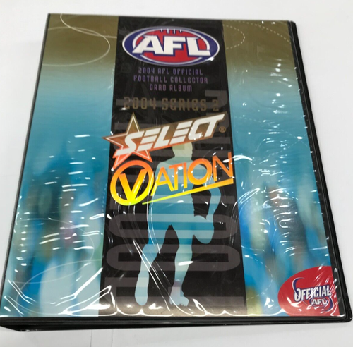2004 Select AFL Ovation Trading Card Official 3-Ring Album (No Pages or cards) - Picture 7 of 7