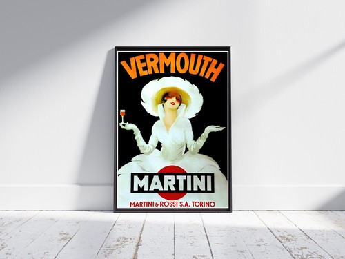 Vermouth Martini Vintage Retro Pub Bar Poster A5 A4 A3 Picture Print/Framed #092 - Picture 14 of 17