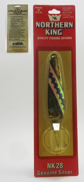 Original Northern King NK 28 Pêche Spoon-Modèle 28 S2-Terni