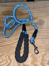 Heavy Duty Dog Leash - Bright And Soft With Reflective Stripe - Perfect Leash 