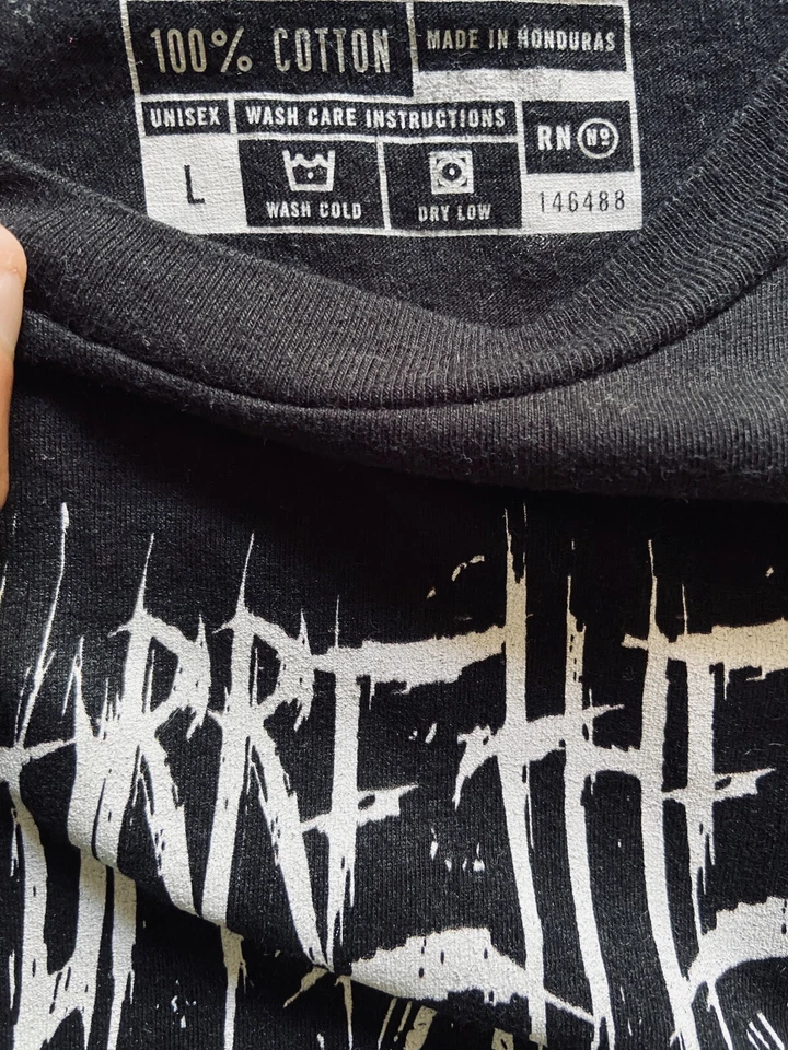 Camiseta TURRETHEAD "Symbol Of Chaos" Metal PUNK Banda Gráfica (¡ENVÍA OFERTAS!!️) Foto 3 de 4