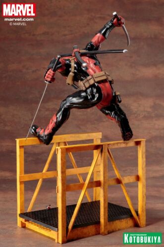 STATUA SUPER DEADPOOL ARTFX SCALA 1/6 DI KOTOBUKIYA - Foto 7 di 9