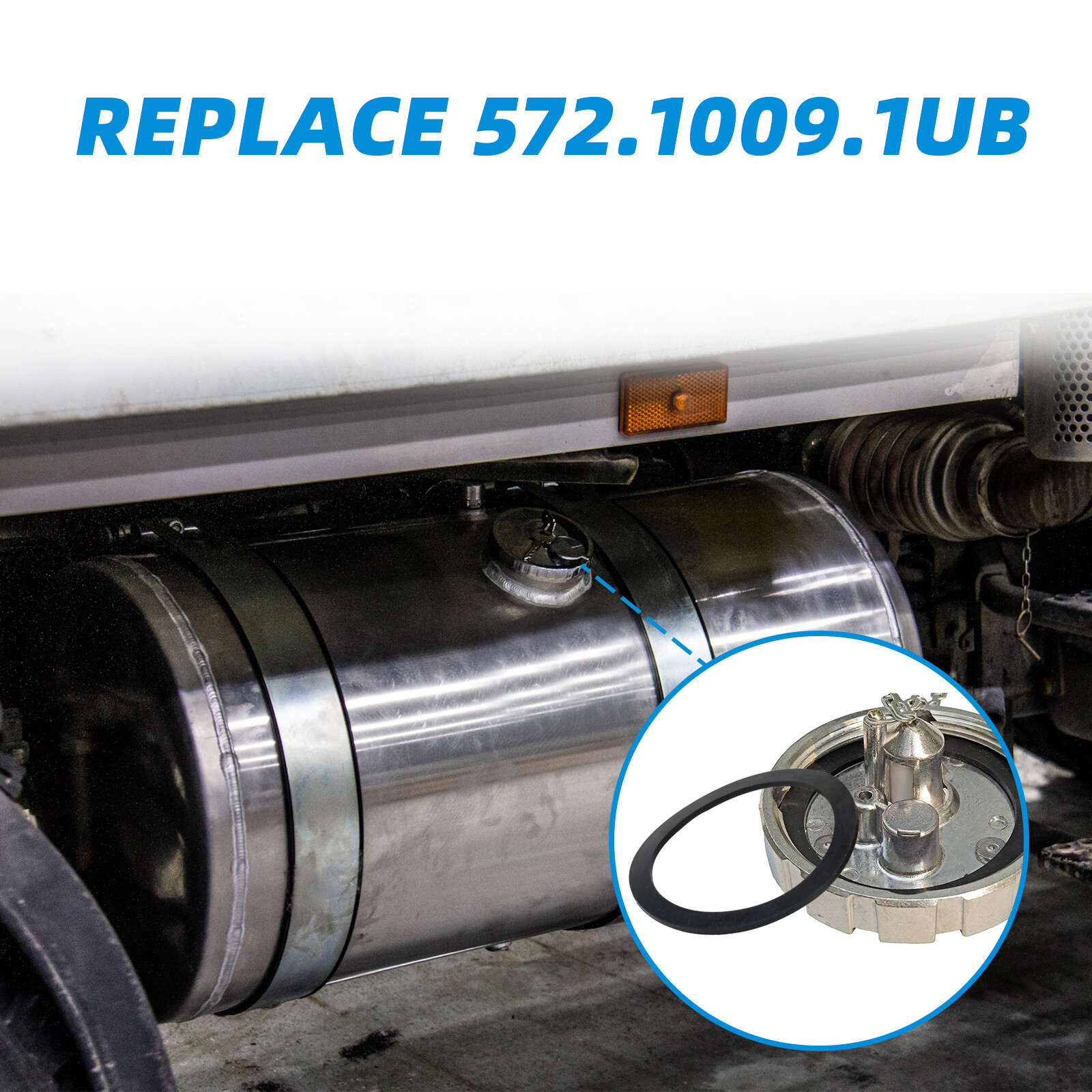 New 4Pcs Fuel Cap Gasket Fit for Kenworth Trucks 572.1009.1UB eBay