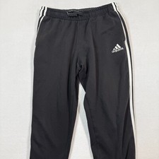 Adidas Sweatpants Men M Faded Black Tapered Pockets Training Casual Gym Soccer