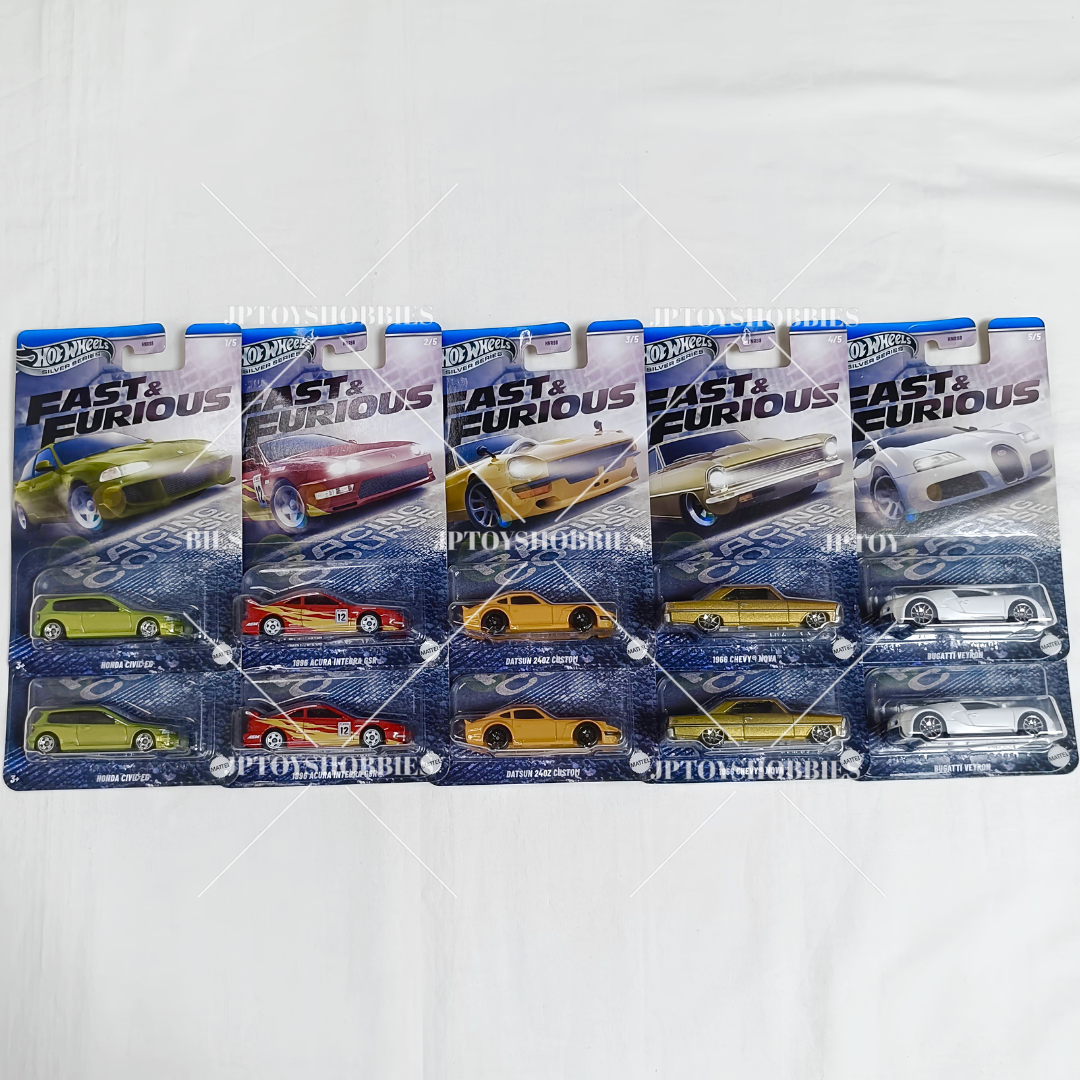 Hot Wheels Fast & Furious Theme Assortment Racing Course Mix