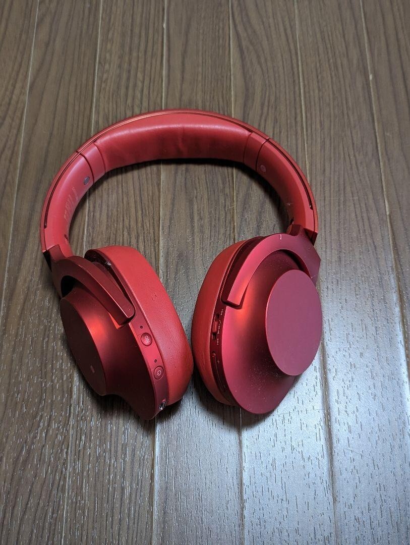 SONY ヘッドホン　MDR-100ABN レッド Sony MDR-100ABN Wireless NC Headphone Red Good GP | eBay
