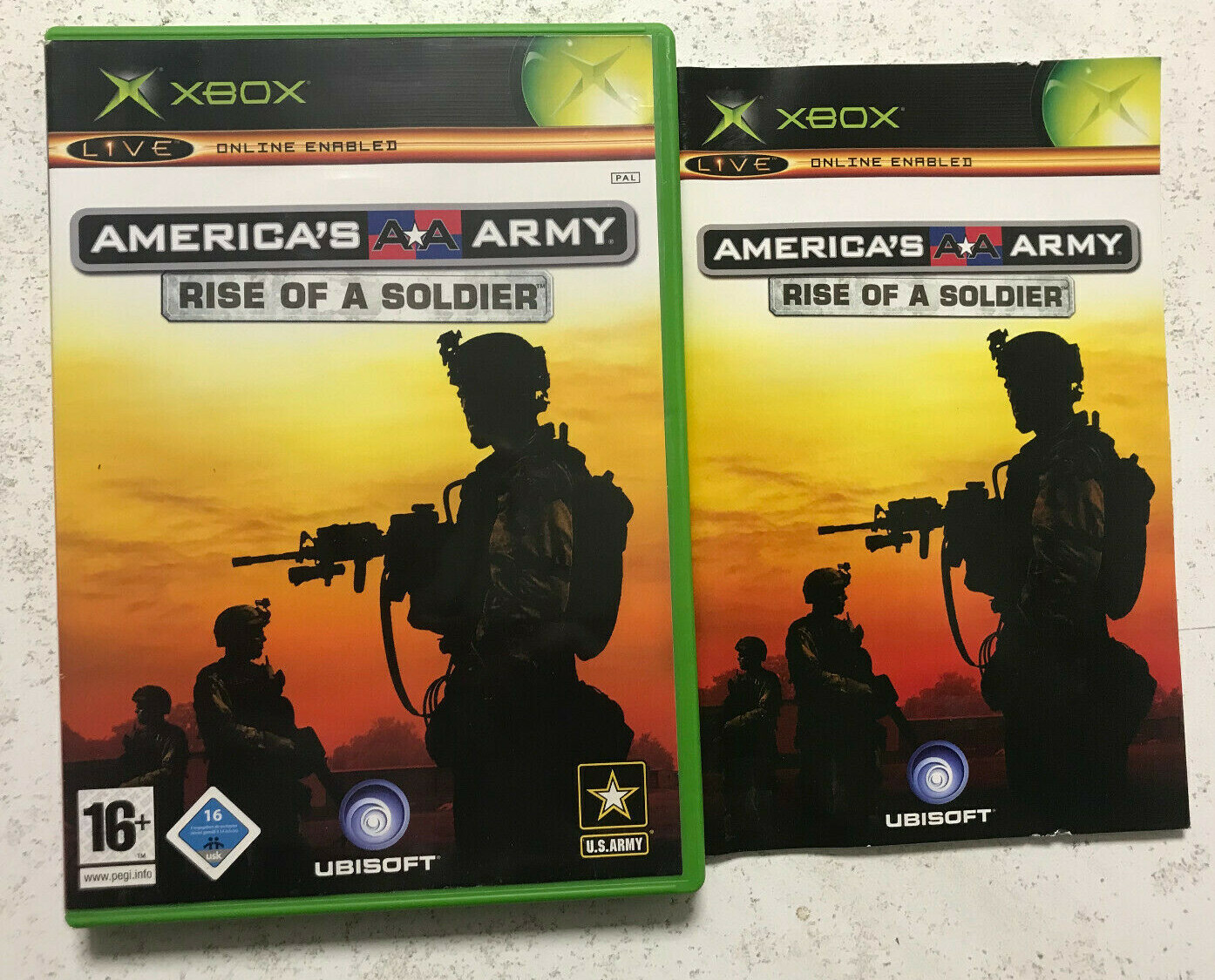 America's AA Army Rise of A Soldier Xbox