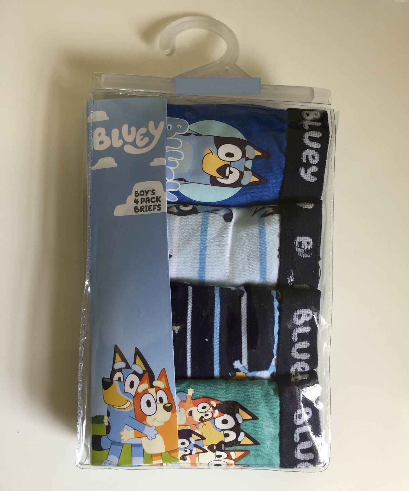 OFFICIAL BLUEY BOYS 4 Pack Briefs Underpants Underwear Undies Size 1-2  Brand New £12.88 - PicClick UK