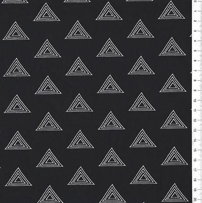 (  18,00/m) Patchworkstoff - '' PRISMA Elements '' schwarz - 25 x 110cm