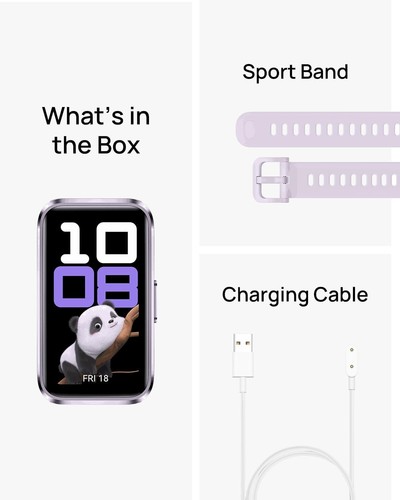 Band 10, Smart Band, Fitness Tracker, 14-Day Battery Life, 1.47" AMOLED Display, - Picture 6 of 9