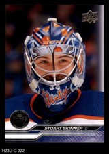 2023 Upper Deck #322 Stuart Skinner Oilers 8 - NM/MT