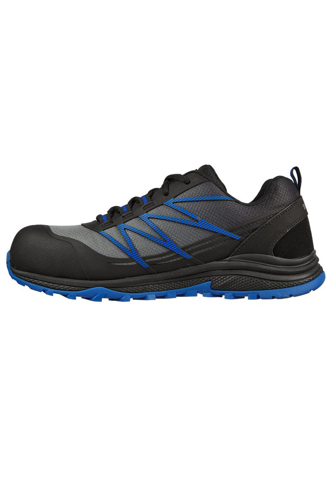 Skechers Scarpe da Lavoro PUXAL Uomo Scarpe Sneakers 200046EC Nero Blu foto 2