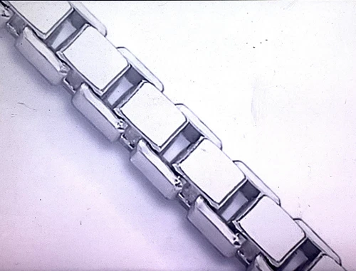 BOX CHAIN NECKLACE .925 STERLING SILVER, 30” Long / 3mm Wide   37.7 grams  ITALY