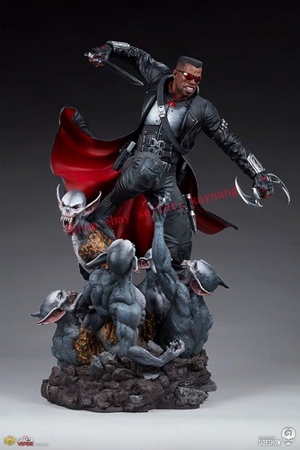 Sideshow Collectibles x PCS 911850 Marvel 1/3 Scale Blade GK Model Statue - Picture 5 of 20