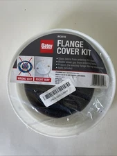 Oatey Flange Cover Kit, 43419, White, Durable, Easy to Install