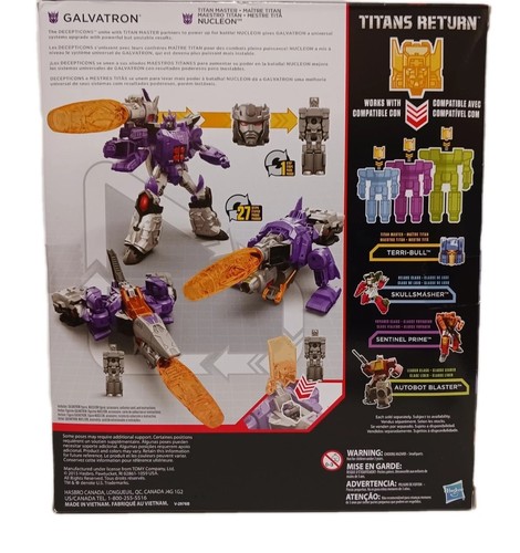 Transformers Generations Titans Return Voyager Class Galvatron MISB - Picture 4 of 8