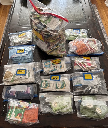 RIESIGE MENGE TEEBEUTEL Yogi Celestial Bigelow Twining’s DETOX ENERGY FOCUS großes Set - Bild 1 von 7