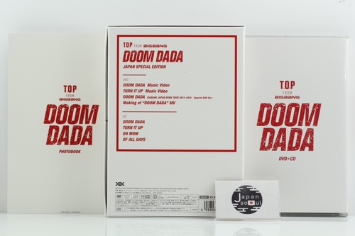 BIGBANG TOP DOOM DADA ÉDITION JAPONAISE ALBUM LIVRE PHOTO ET CD & DVD SET K-POP - Photo 2/24