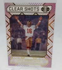 2020 Panini Illusions - Clear Shots Joe Montana #17