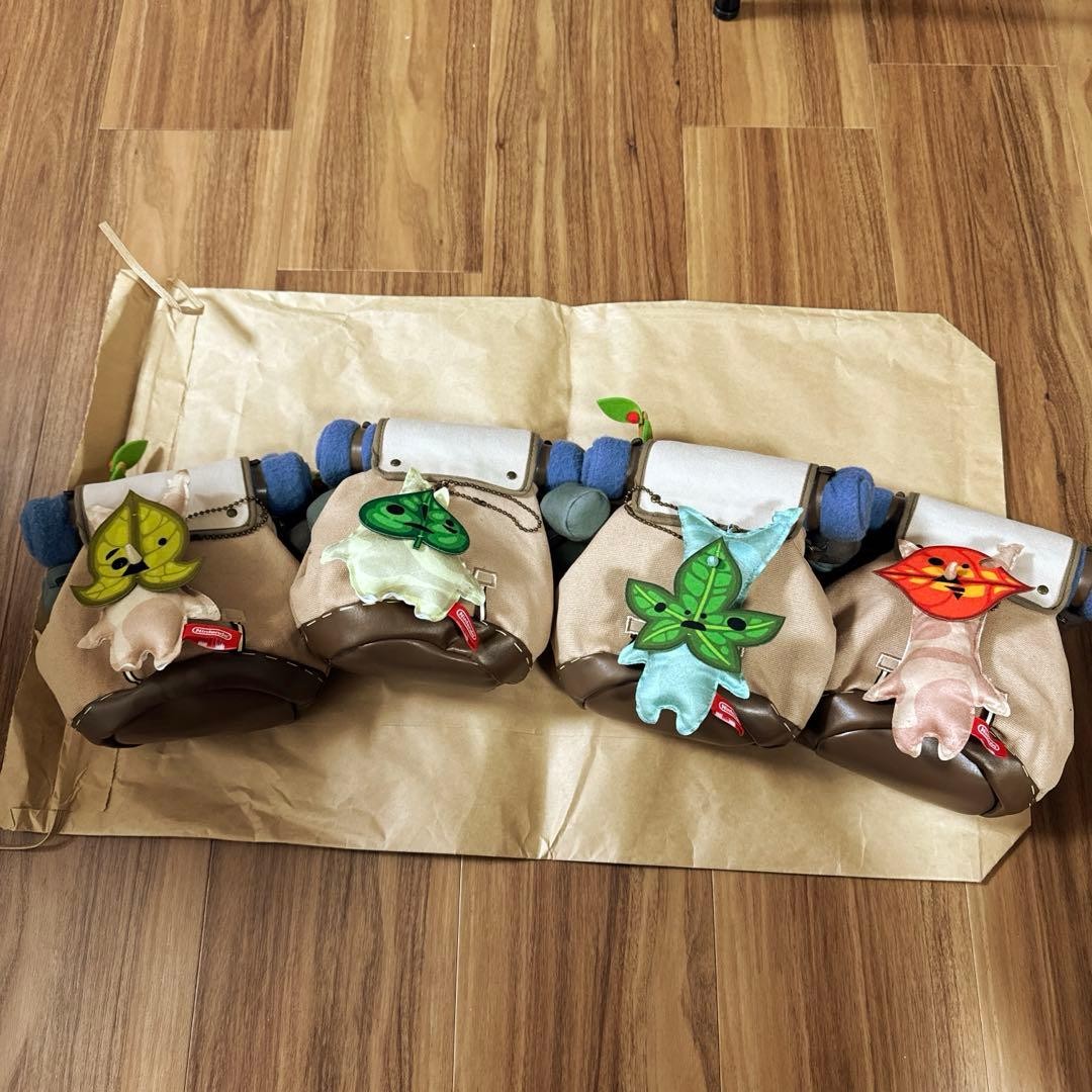 The Legend of Zelda Colog Mini Pouch Set with 4 Mascots