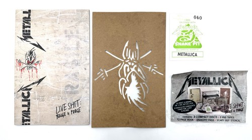 Metallica Live Shit Binge & Purge Box Set VHS Tapes CD & More - COMPLETE - Bild 8 von 16
