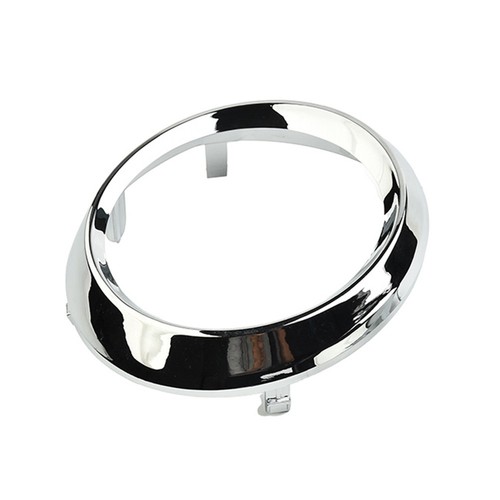 Fog Light Cover Trim Rings Accessories Chrome Lamp Bezel Replacement New - Picture 4 of 15