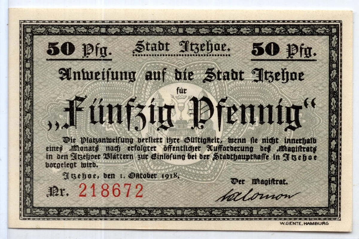 1918 Year German Paper Money for sale | eBay