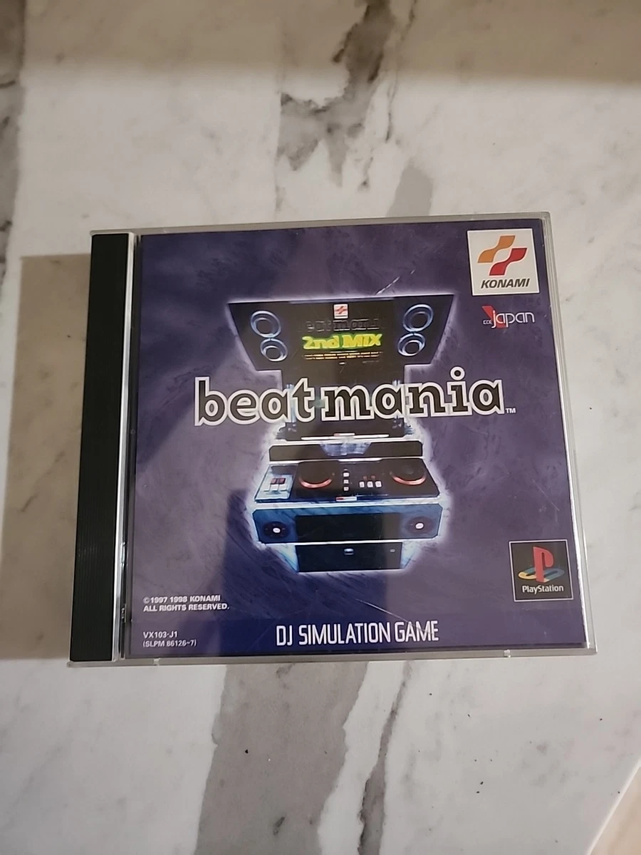 Beatmania Sur Sony PS1 – Version Japonaise – Complet – Comme Neuf
