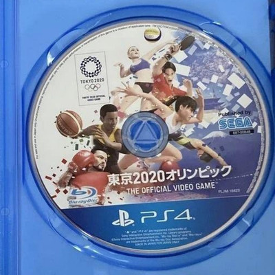 Tokyo 2020 Olympic Games Official Video Game PS4 Disc Only Used Tested JP ver